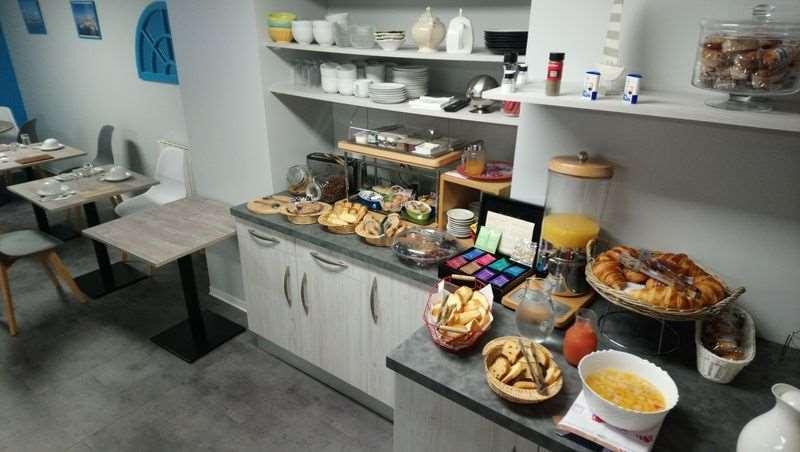 Brit Hotel Hermitage รัวย็อง ร้านอาหาร รูปภาพ